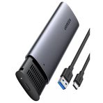Ugreen 10903 Cm400 M.2 Sata Ngff Ssd Uasp Desteği Usb3.1 5Gb/S Type-C Gen1 B-Key M+B Key Disk Kutusu