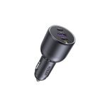 Ugreen 130 W 3 Portlu Araç İçi Şarj Cihazı Çakmaklık Adaptörü, 35025