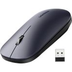 Ugreen 2.4Ghz Sessiz Tuşlu Kablosuz Optik Mouse, Siyah, 90372