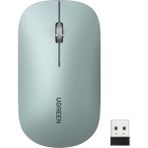Ugreen 2.4ghz Sessiz Tuşlu Kablosuz Optik Mouse Yeşil