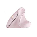 Ugreen 2.4Ghz Usb Bağlantısı, 4000 Dpi, 57° Dikey Açı, Ergonomik Dikey Kablosuz Gelişmiş Mouse, Pembe, 55917