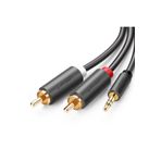 Ugreen 2 RCA 3.5 mm 1.5 m Aux Ses Kablosu