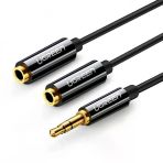 Ugreen 20816 Av134 3.5Mm 2Li Aux Kulaklık Çoklayıcı 2 Kulaklığı Aynı Anda Kullanın Daha Az Sinyal Ka