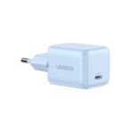 Ugreen 20W Gan Hızlı Şarj Cihazı Type-C Qc Pd 1Xusb-C, Mavi, 55555