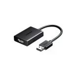 Ugreen 25161 Cm679 Usb To Hdmı Dönüştürücü 1080P 60Hz Video Ses Senkronizasyon Adaptörü Siyah 15Cm