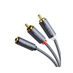 Ugreen 3.5 Mm Aux Rca Ses Kablosu, 2 M, 10510