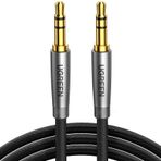 Ugreen 3.5 mm Erkek to Erkek Örgülü Aux Ses Kablosu 1 Metre