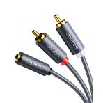 Ugreen 3.5Mm Aux Rca Ses Kablosu, 25Cm, 10561