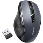Ugreen 4.000 DPI Ergonomik Sessiz Kablosuz Optik Mouse, 90545 - Siyah