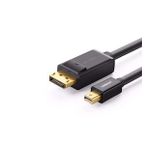 Ugreen 4k Mini Displayport To Displayport Siyah 1.5 m Dönüştürücü Kablo