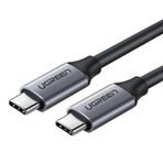 Ugreen 50751 60W Thunderbolt USB3.1 GEN1 3A QC PD Hızlı Şarj Kablosu 1.5 Metre Siyah