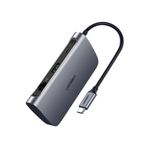 Ugreen 50771 Cm212 6 İn 1 Usb C To 1Gb/S Ethernet, 4K Hdmı, Usb 3.0 Hub Çoklayıcı 100W Hızlı Pd Şarj