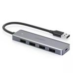 Ugreen 50985 Usb 3.0 4 Port Usb Hub Çoklayıcı Dönüştürücü 5Gbps Veri Transfer Hızı Type-C