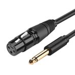 Ugreen 6.5 mm Jack to XLR Dişi 5 mt Mikrofon Ses Bağlantı Kablosu