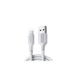 Ugreen 60163 2 mt Gümüş Lightning to USB-A Örgülü iPhone Hızlı Şarj Kablosu