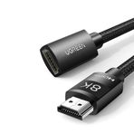 Ugreen 8k 60hz Örgülü Hdmı 2.1 50 cm Uzatma Kablosu