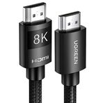 UGREEN 8K HDMI 2.1 Kablo 3D eARC HDCP 2.2/2.3 PC için PS5/PS4 Soundbar HDTV(1M)