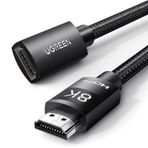 UGREEN 8K HDMI 2.1 Uzatma Kablosu Dişi Erkek HDMI Uzatma UHD ARC desteği PS5, Xbox One vb.(1M)
