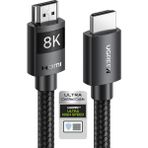 Ugreen 8k HDMI Görüntü Aktarma Kablosu, 1 Metre, 40178 - Siyah