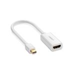 Ugreen Beyaz Mini Displayport Hdmı Dönüştürücü Adaptör