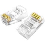 Ugreen Cat6 Rj45 Konnektör 10'lu Paket, 50961