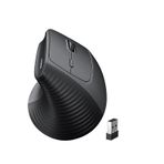 Ugreen Dikey Ergonomik Kablosuz Mouse Siyah, 55916