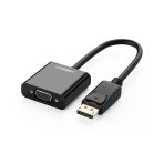 Ugreen DisplayPort Erkek - VGA Dişi Görüntü Dönüştürücü, Siyah, 20415
