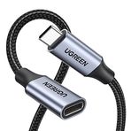 Ugreen Gen2 100 W Thunderbolt 3 Type-C to Type-C 50 cm Örgülü Uzatma Kablosu