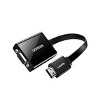 Ugreen HDMI VGA kablo adaptörü 1080p üzerinde HDTV Aktif ses aktarımı Konverterkabel PC Laptop için, Chromebook, Raspberry Pi 40248
