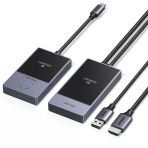 Ugreen Kablosuz USB C Verici ve Alıcı USB C Tx ve HDMI Rx 1080P@60Hz 5g/wifi Iletimi 50 M/164 Ft Cep Telefonları/bilgisayarlar/dizüstü Bilgisayarlar/windows/mac Os/linux/macbook Air ile Uyumlu