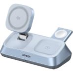 Ugreen Magflow 2-In-1 Qi2 25W Magsafe Manyetik Kablosuz Şarj Cihazı, 55963 - Gri