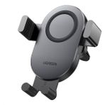 UGREEN Magsafe 15W Kablosuz Araç İçi Hızlı Şarj Cihazı, Otomatik Sensörlü Tutucu, Siyah, 40118 - Gri
