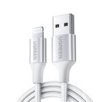 Ugreen Mfi Lisanslı 2 m Beyaz USB-A & Lightning Şarj ve Data Kablosu