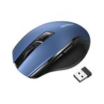 Ugreen MU006 4.000 DPI Ergonomik Sessiz Kablosuz Optik Mouse mavi