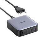 UGREEN Nexode 100W GaN Hızlı Şarj Cihazı Type-C QC PD 4 Portlu 3xUSB-C, 1xUSB-A - Gri