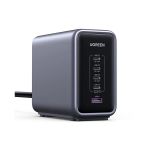 Ugreen Nexode 300w Gan 5 Portlu Hızlı Şarj Cihazı Istasyonu, 4xusb-c, 1xusb-a, Gri - 90903b
