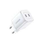 Ugreen Nexode 45W Gan Hızlı Şarj Cihazı Usb-C Qc Pd 2Xusb-C, Beyaz, 15327