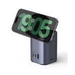 Ugreen Nexode Qi2 65W Standlı Magsafe Wireless Masaüstü Şarj Cihazı, 2Xusb-C, 1Xusb-A, 55321