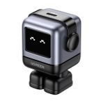 UGREEN Nexode RG 65W Robot GaN Hızlı Şarj Cihazı 2xUSB-C, 1xUSB-A, Gri - 25685B