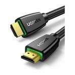 Ugreen Orgulu 4K 18 GB S HDMI 2.0 Kablo Siyah 1.5 Metre, 40409