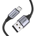 Ugreen Siyah 2 m Premium Micro USB Şarj ve Data Kablosu