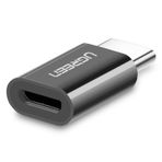 Ugreen Siyah Type-C Micro USB Dönüştürücü Adaptör