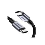 Ugreen Type-c To Type-c 100w Hızlı Şarj Ve Data Kablosu 1.5 Metre