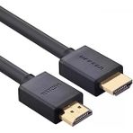 Ugreen Uhd 4K Yüksek Hızlı Ethernet Hdmi Kablosu, 20 Metre, Siyah