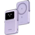 Ugreen Uno MagSafe Wireless 10.000 mAh 20W Hızlı Şarj Mini Powerbank Mor 45328