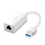Ugreen Usb 3.0 Beyaz Pc Mac Konsol Tv Box Ethernet Adaptörü