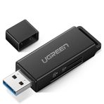 Ugreen USB 3.0 SD Siyah ve Micro SD Kart Okuyucu