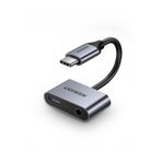 Ugreen Usb-C 3.5 Mm Kulaklık Ve Şarj Dönüştürücü, 50596