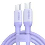 Ugreen Usb-C 3A/60W Hızlı Şarj Kablosu, 1M, Mor