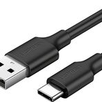 Ugreen Usb-C to Usb-A 3A QC Hızlı Şarj Kablosu 1.5 Metre Siyah 60117